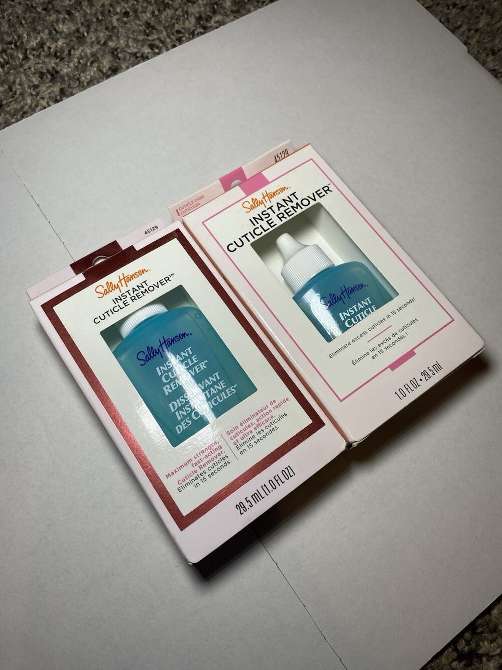 Sally Hansen 1oz. Instant Cuticle Remover - Lot of 2 Brand New In Package